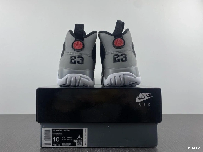 1st Kicks Shoes 628 9 WellDesigned Grey Particle Jordan CT8019- Retro 1113